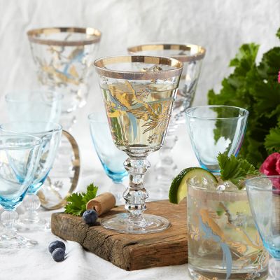 Patina Vie 18K Chanteuse Goblet by Antique Farm House Set of 4