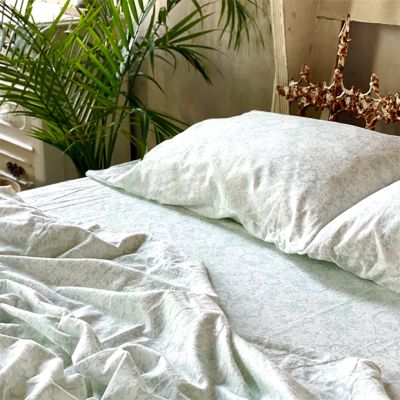 Patina Vie Aqua Filigree Sheet Set by Antique Farmhouse