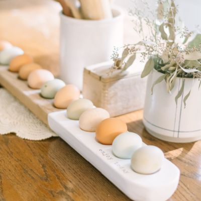 Paulownia Wood Deviled Egg Tray
