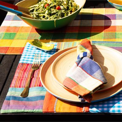 Picnic Patchwork Cotton Placemat Set of 4