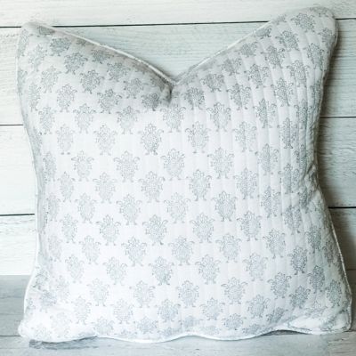 Pillow Cover in August Tern Gray