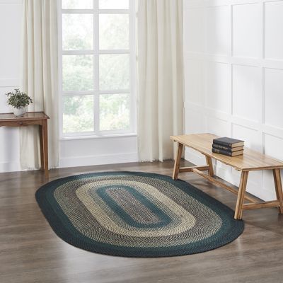 Pine Cabin Braided Jute Rug