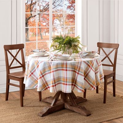 Plaid Harvest Tablecloth