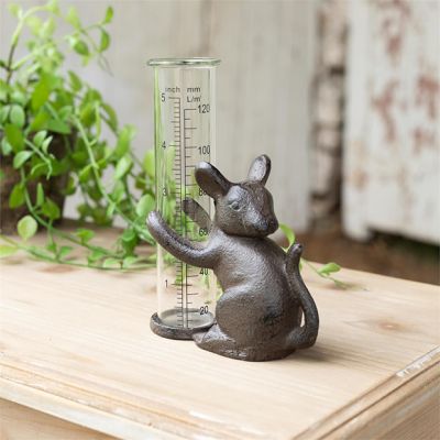 Playful Mouse Rain Gauge