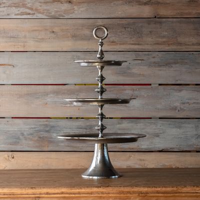 Polished Grand Hotel Tiered Tray