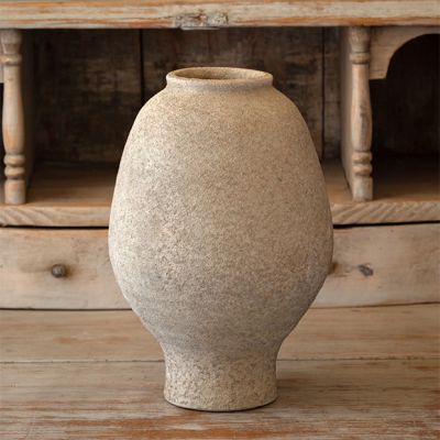 Primitive Artisan Vase 12 Inch