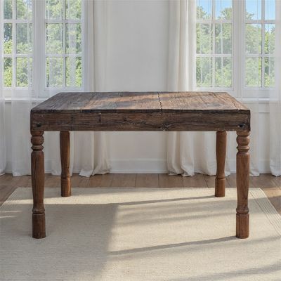 Primitive Farmhouse Reclaimed Wood Dining Table