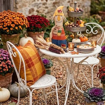 Primitive Scarecrow Shelf Sitter
