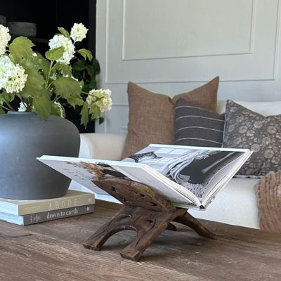 Primitive Wood Book Holder
