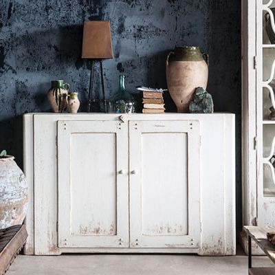 Provincial Farmhouse Pine Hutch