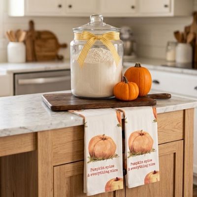 Pumpkin Spice Kitchen Towel