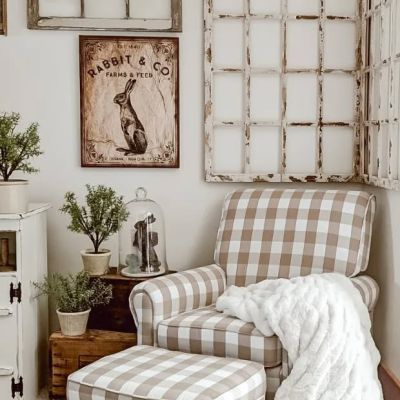 Rabbit & Co Canvas Wall Sign