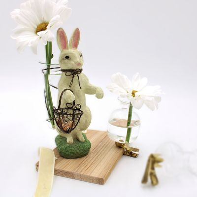 Rabbit Figure With Bud Vase Backpack