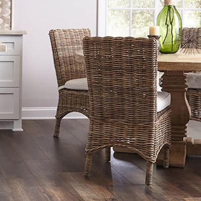 Rattan Accent Chair With Cushion