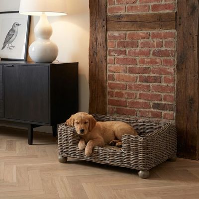 Rattan Luna Dog Bed