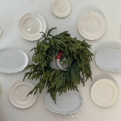 Real Touch Pine Wreath