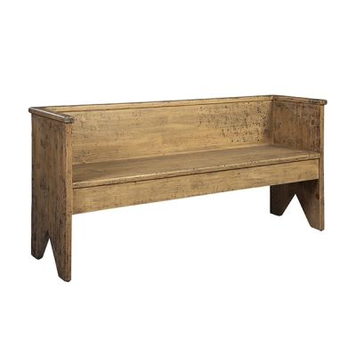 Reclaimed Elm Settee Bench