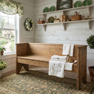 Reclaimed Elm Settee Bench