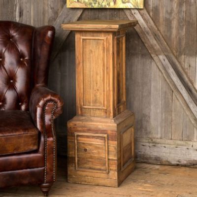 Reclaimed Pine Church Column Decor