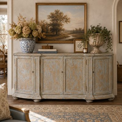 Reclaimed Pine Large Scale Sideboard