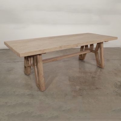 Reclaimed Pine Primitive Farm Table