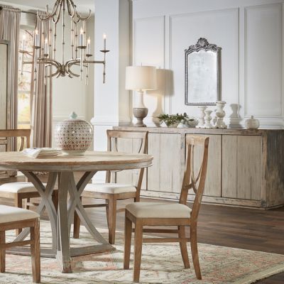 Reclaimed Pine Rustic Grey Sideboard Cabinet