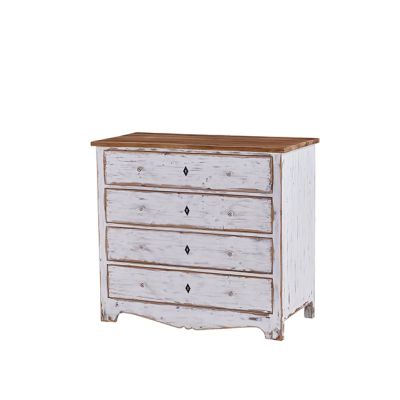 Reclaimed Wood 4 Drawer Chest