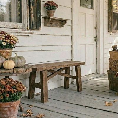 Reclaimed Wood Work Shop Side Table