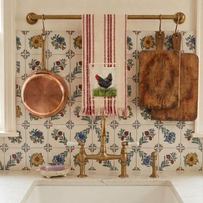 Red Roost Farmhouse Kitchen Towel