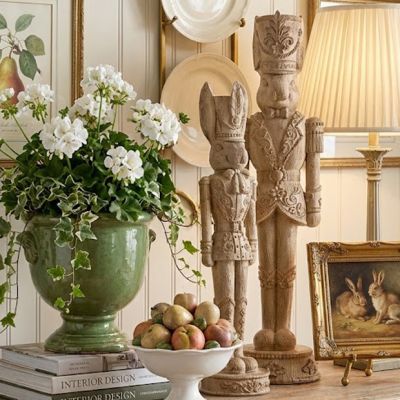 Regal Easter Bunny Nutcracker