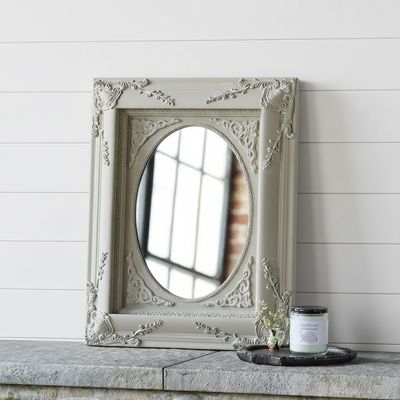 Regal Framed Oval Wall Mirror