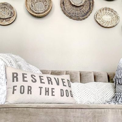 Reserved For The Dog Accent Pillow