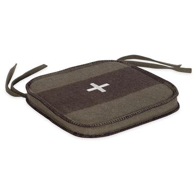 Retro Inspired Swiss Army Chair Cushion