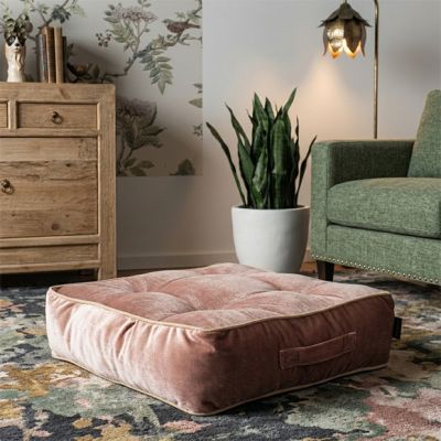 Romantic Velvet Floor Cushion