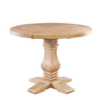 Round Farmhouse Counter Table
