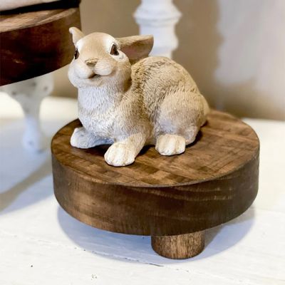 Round Footed Wood Riser