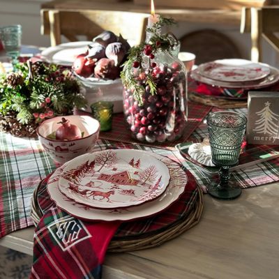 Round Woven Willow Placemat Set of 4