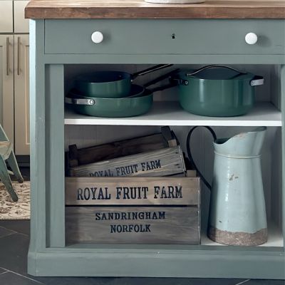 Royal Fruit Farm Handled Crate Set of 3