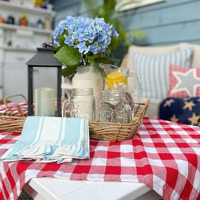 Ruffled Hydrangea Tea Towel Collection Set of 3