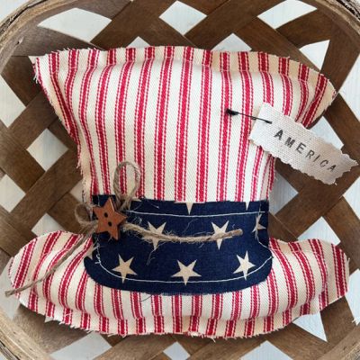Rustic 4th of July Hat Bowl Filler