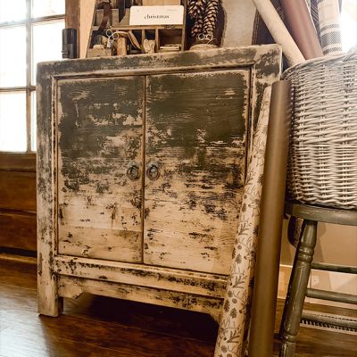 Antique Accent Cabinet