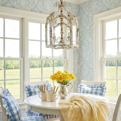 Rustic Chic 4 Light Chandelier