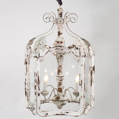 Rustic Chic 4 Light Chandelier