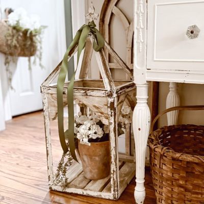 Rustic Church Lantern