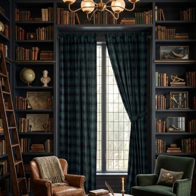 Rustic Cottage Plaids Panel