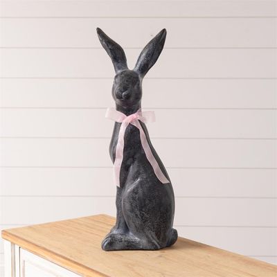 Rustic Cottage Sitting Bunny Figurine