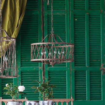 Rustic Elegance 6 Light Chandelier