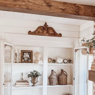 Rustic Farmhouse Brown Door Topper