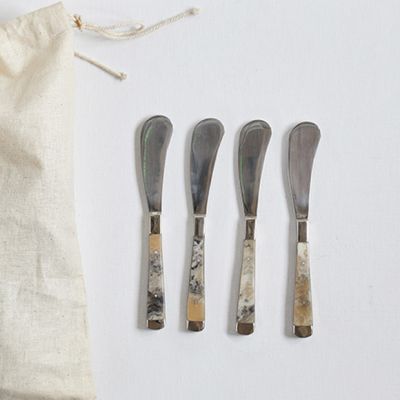 Rustic Farmhouse Canape Knife Set of 4