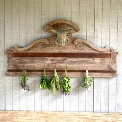 Rustic Farmhouse Charcuterie Wall Rack